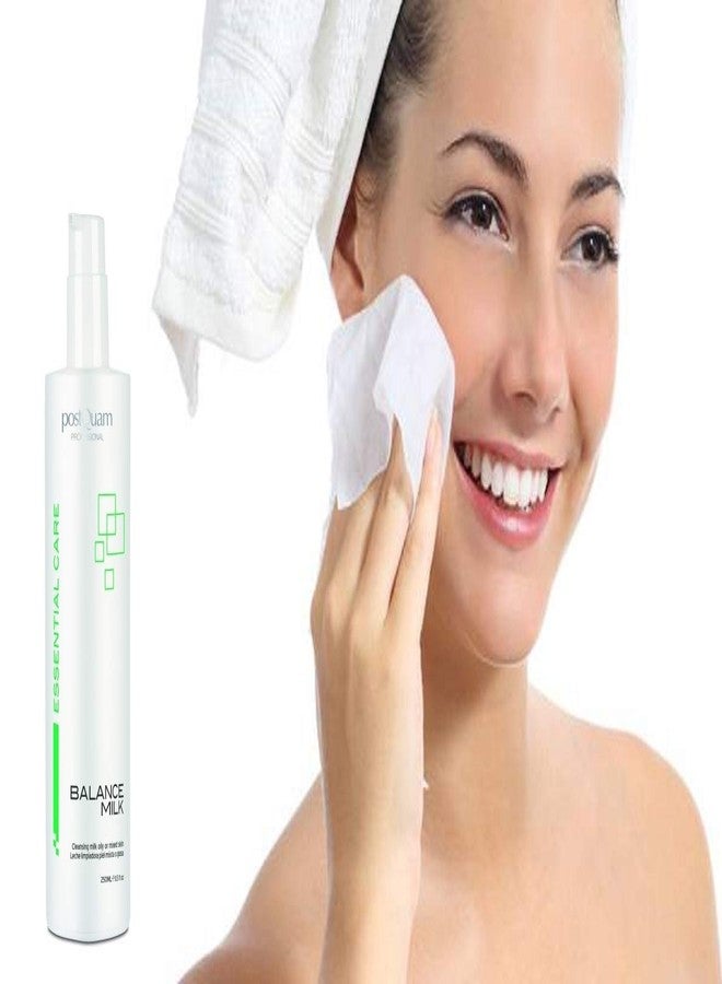POSTQUAM Professional Balance Milk Mixed or Oily Skin 250ml - Moisturizing Effect - Provides Calcium And Magnesium - Image 3
